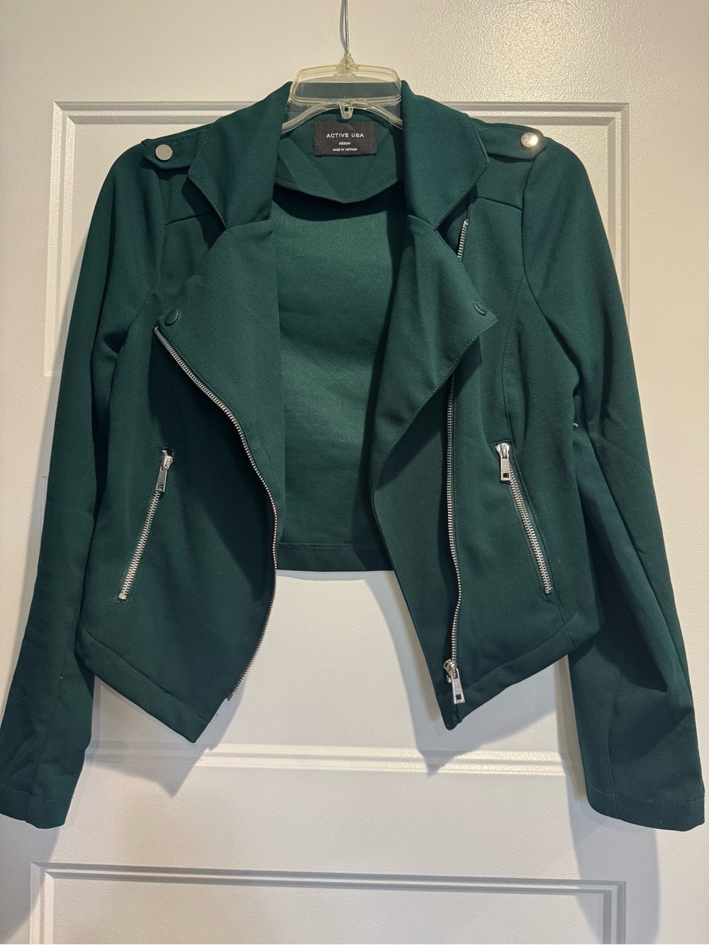 Active USA Teal Green Women's Jacket